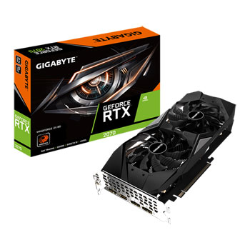 Gigabyte NVIDIA GeForce RTX 2070 8GB WINDFORCE 2X V1 Turing Graphics Card