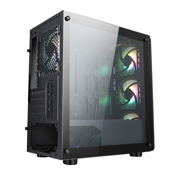 CiT Flash Windowed MicroATX Gaming Case LN105893 - CITFLASH | SCAN UK