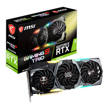 MSI NVIDIA GeForce RTX 2080 Ti 11GB GAMING Z TRIO Turing Graphics