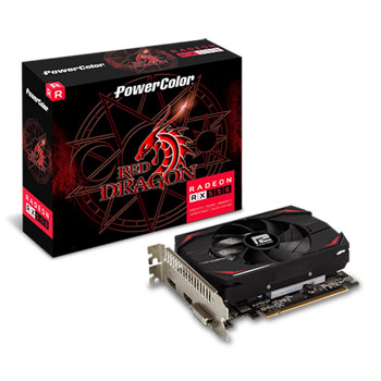 PowerColor AMD Radeon RX 550 4GB RED 