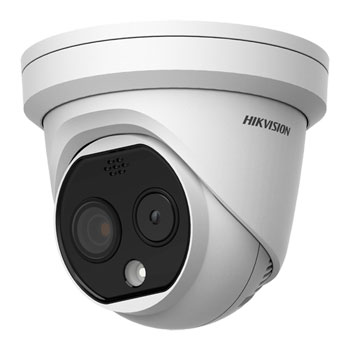 Hikvision 4MP with 3mm Eco Temperature Screening Thermographic Turret ...