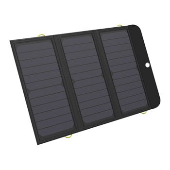 Solar Charger 21W 2xUSB+USB-C LN108553 - 420-55 | SCAN UK