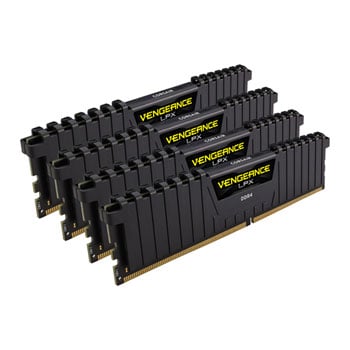 Corsair Vengeance LPX Black 128GB 3600MHz DDR4 Quad Memory Kit LN110288 -  CMK128GX4M4D3600C18