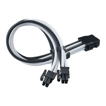 SilverStone 30cm EPS 8-pin to 8-pin (4+4) Extension Power Cable - Black ...