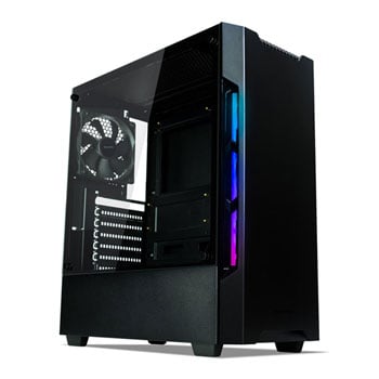 Tecware Nexus Evo RGB Black Mid Tower Tempered Glass PC Gaming Case ...