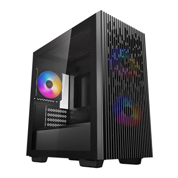 DEEPCOOL MATREXX 40 3FS Tempered Glass MicroATX Mini Tower Gaming Case ...