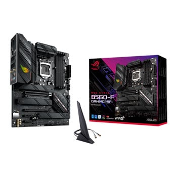 Asus Rog Strix B560 F Gaming Wifi Intel B560 Pcie 4 0 Atx Motherboard Ln1140 Scan Uk