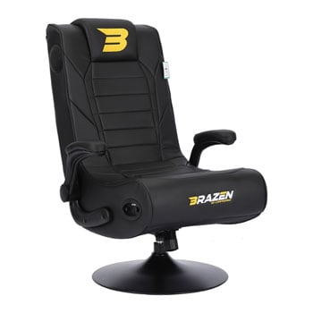 BraZen Serpent 2.1 Bluetooth Surround Sound Gaming Chair Black LN114750 ...