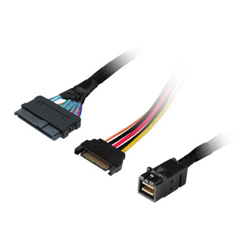 Highpoint 1m SFF-8643 to U.2 SFF-8639 Cable LN118656 - 8643-8639-100 ...