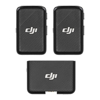 DJI Mic Wireless Lavalier Microphone Video Recording TX+TX+RX with Charging  Case