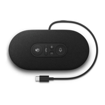 Photos - Audio System Microsoft Modern Commercial Black USB-C Speaker 