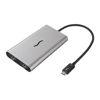 thunderbolt 2 to dual hdmi adapter