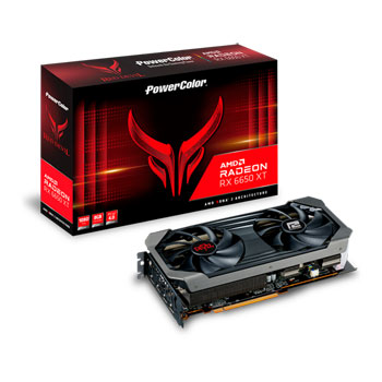 PowerColor AXRX 6650 XT 8GBD6-3DH graphics card AMD Radeon RX 665