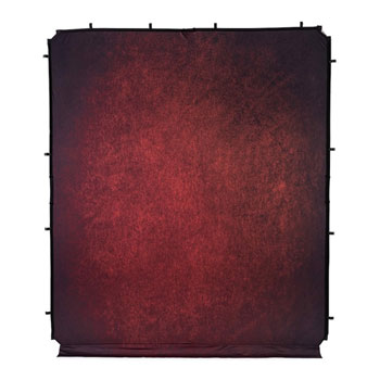 Photos - Photo Studio Backdrop Manfrotto 2 x 2.3m EzyFrame Vintage Crimson Background Cover 