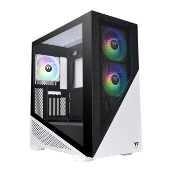 ThermalTake Divider 370 TG ARGB White Mid Tower PC Case LN127890 - CA ...