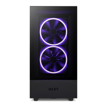 NZXT H5 Elite Black Mid Tower Tempered Glass PC Gaming Case