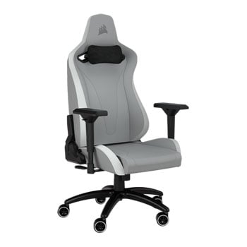 Corsair TC200 Gaming Chair PU Leather Light Grey/White LN132823 - CF ...