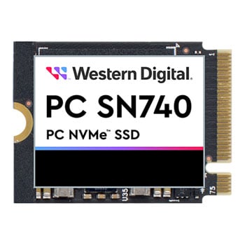 WD PC SN740 1T M.2 2230 SSD NVMe PCIe 4x4 For Microsoft Surface Steam 