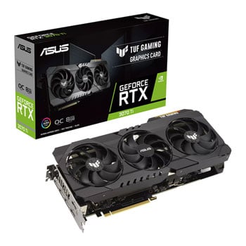 ASUS NVIDIA TUF Gaming GeForce RTX 3070 Ti V2 OC 8GB Ampere Graphics