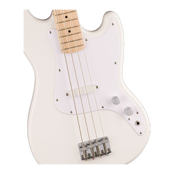 Squier Sonic Bronco Bass, Maple Fingerboard, White Pickguard, Arctic ...