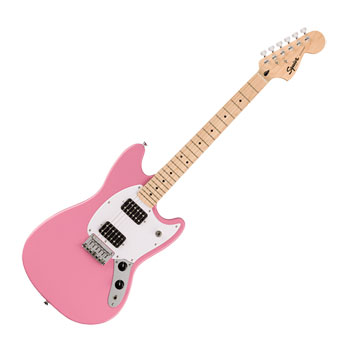 Fender Squier Sonic Mustang HH Electric Guitar Flash Pink - 0373702555