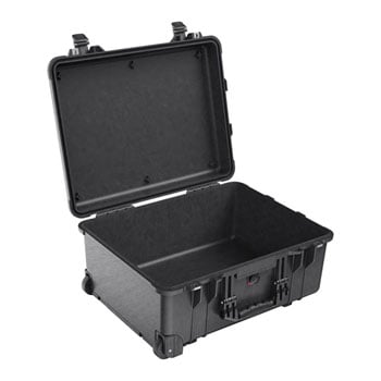 Peli 1560 Protective Case - No Foam - Black LN134732 - 1560-001-110 ...