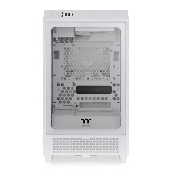 Thermaltake The Tower 200 Snow Mini Chassis Tempered Glass Pc Gaming 