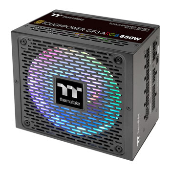 Thermaltake Toughpower GF3 ARGB 850 Watt Fully Modular PCIe Gen 5 80+ Gold  PSU/Power Supply ATX3.0