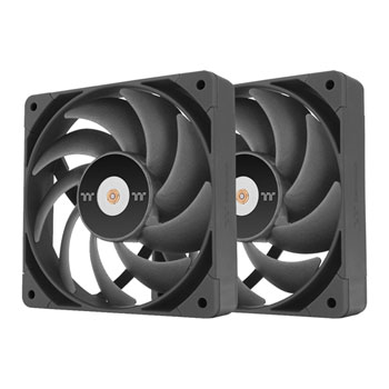 Thermaltake 120mm Toughfan 12 Pro High Static Pressure PWM Fans - 2 ...