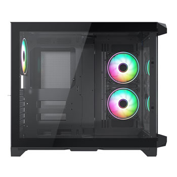 CiT Pro Android X Black Windowed Gaming Cube Case LN138646 - CIT-PRO ...