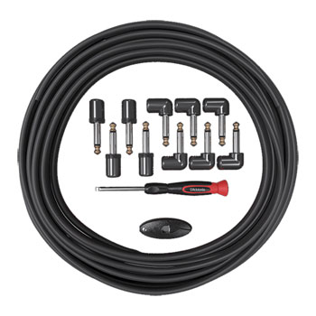 D Addario DIY Solderless Custom Cable Kit 40 Feet 10 Plugs LN141330