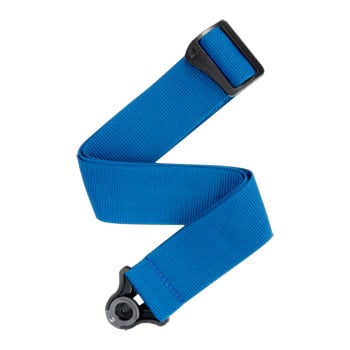 D'Addario Auto Lock Polypro Guitar Strap, Blue LN141505 - PWSAL402 ...