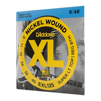 D Addario EXL125 Nickel Wound Electric Guitar Strings Super Light