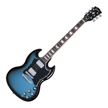 Gibson SG Standard Pelham Blue Burst LN143988 SGS00PKCH1 SCAN UK