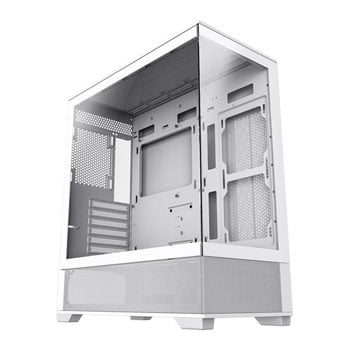 GameMax Vista White Tempered Glass ATX PC Gaming Case LN144249 - GMX ...