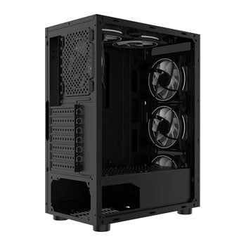 CiT Mirage F6 Black Tempered Glass ATX Gaming Case LN145387 ...