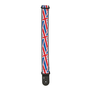 D'Addario Nylon Woven Guitar Strap, Union Jack LN146385 - 50A11 | SCAN UK