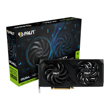 Palit NVIDIA GeForce RTX 4070 SUPER 12GB DUAL Ada Lovelace Refurbished  Graphics Card LN147038 - NED407S019K9-1043D | SCAN UK