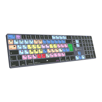 Logickeyboard Avid Media Composer Pro layout TITAN Wireless Backlit ...