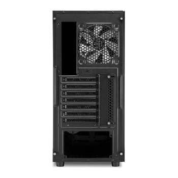 Sharkoon TG6M RGB Black Mid-Tower Tempered Glass PC Gaming Case ...