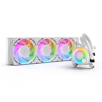 Photos - Computer Cooling EKWB 360mm EK-Nucleus CR360 Lux D-RGB White Intel/AMD Open Box CPU Liq 