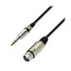 Adam Hall 3 Star Series 1m XLR Female to 6.3mm Jack Stereo Microphone Cable