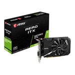 MSI NVIDIA GeForce GTX 1650 4GB AERO ITX OC Turing Graphics Card