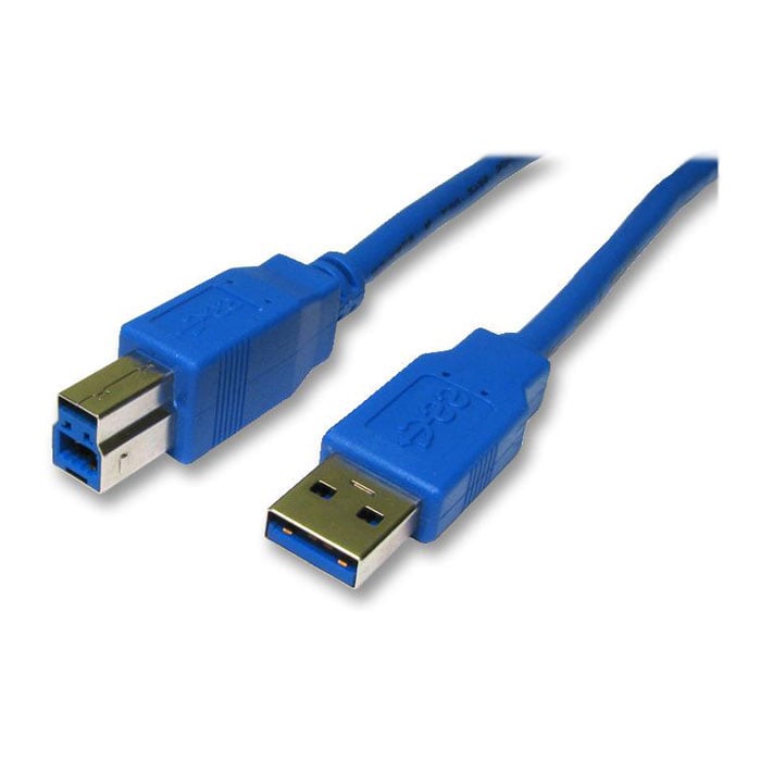 1MTR BLUE USB 3 0 CABLE LN32948 USB3 801BL SCAN UK