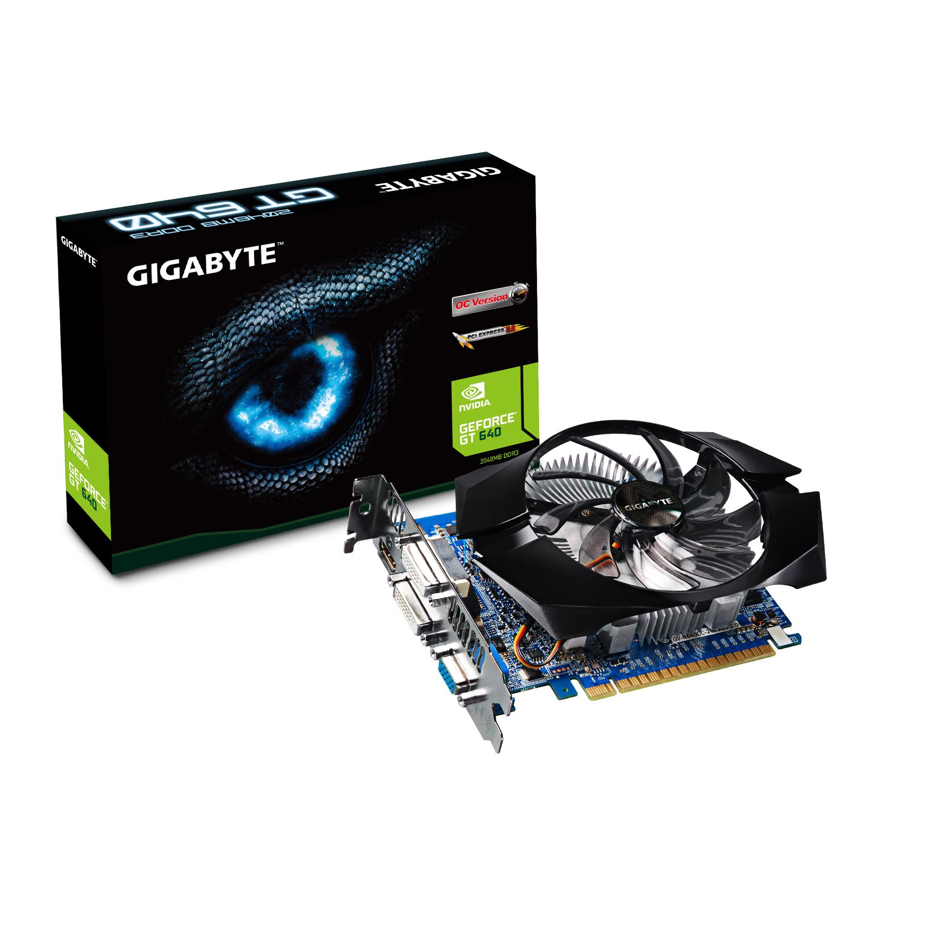 Gigabyte Nvidia Gt 640 Hd Series Graphics Card 2gb Ln45419 Gv N640oc 2gi Scan Uk 0968