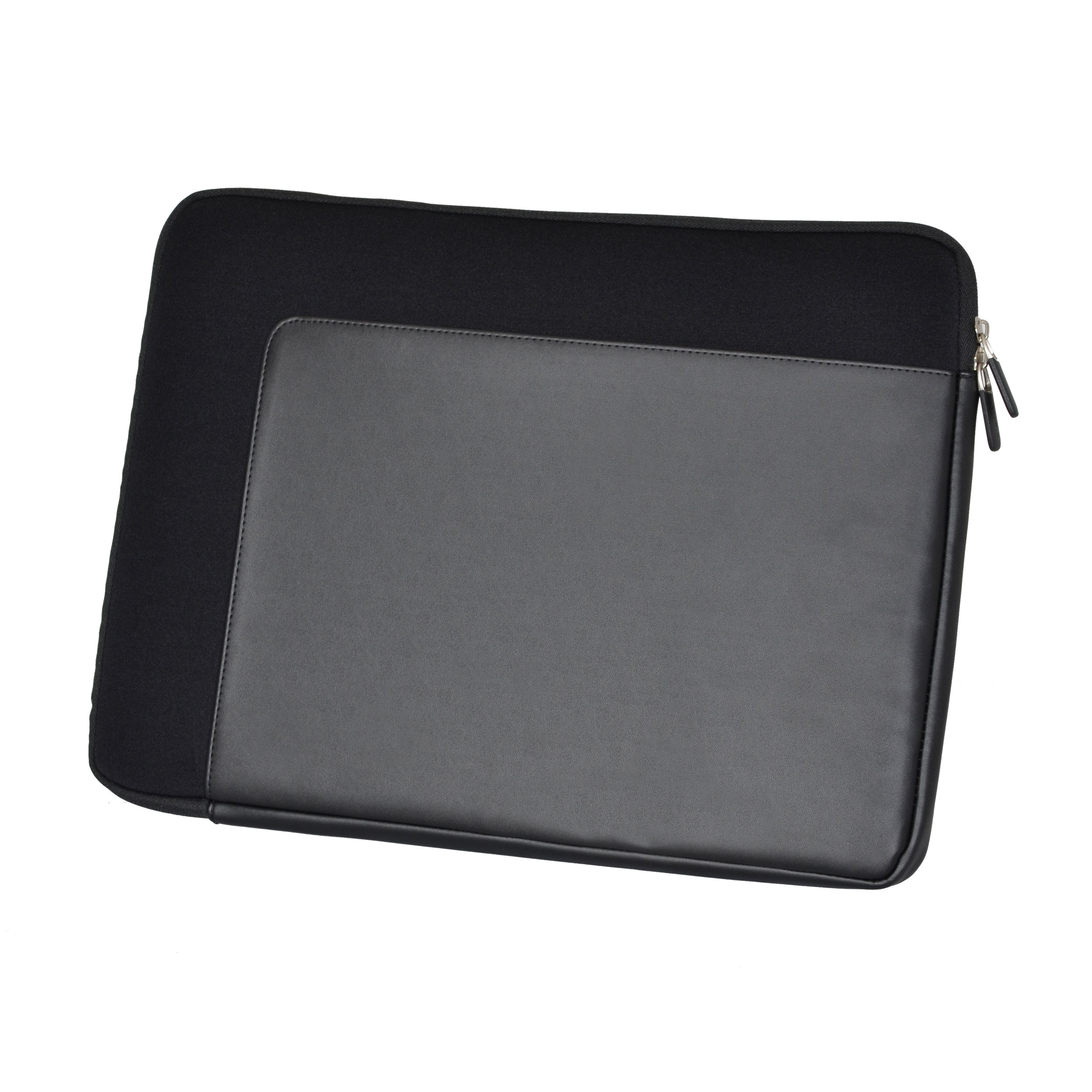 Belkin F8N251EABLK Laptop Sleeve Black Leather/Neoprene Mix for upto 15 ...