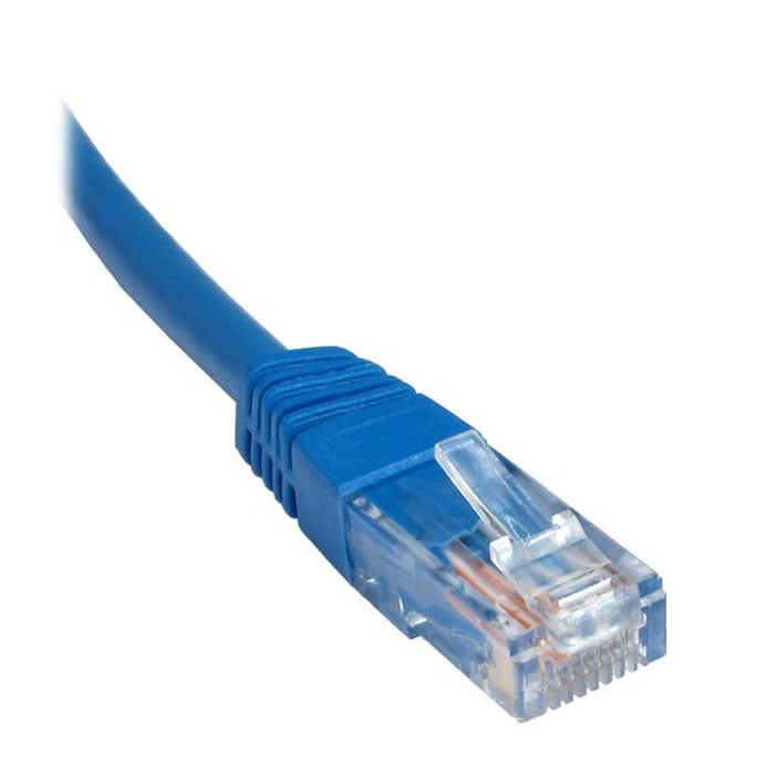 Xclio CAT6 0.5M Snagless Moulded Gigabit Ethernet Cable RJ45 Blue ...