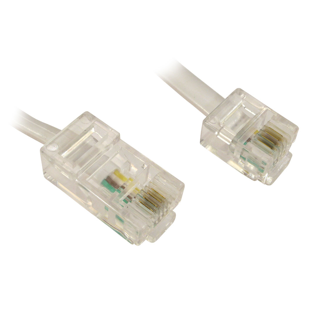 2m Scan RJ45 - RJ11 Cable LN53722 - 88BTRJ-002 | SCAN UK