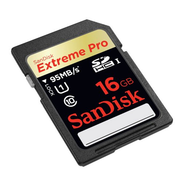 SanDisk Extreme Pro 16GB Performance SD Memory Card LN57260 - SDSDXPA ...