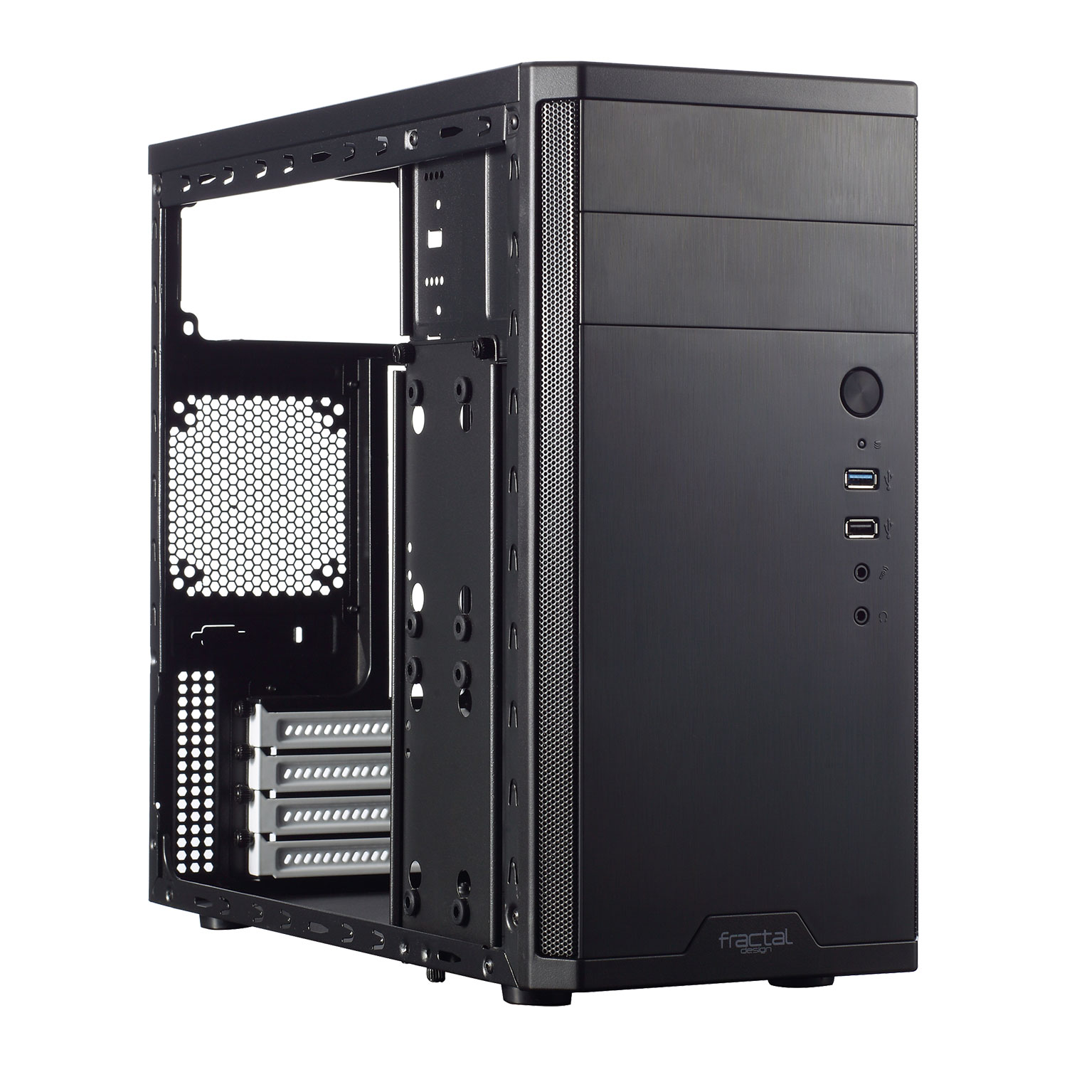 Fractal Design Core 1100 Black MicroATX Mini Tower Case LN58749 FD